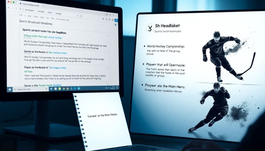 Лучшие практики написания заголовков для спортивных трансляций - иллюстрация