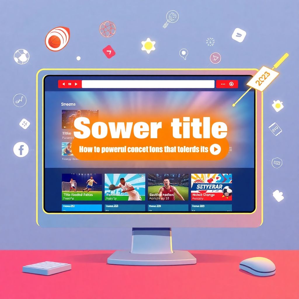 Лучшие практики написания заголовков для спортивных трансляций онлайн