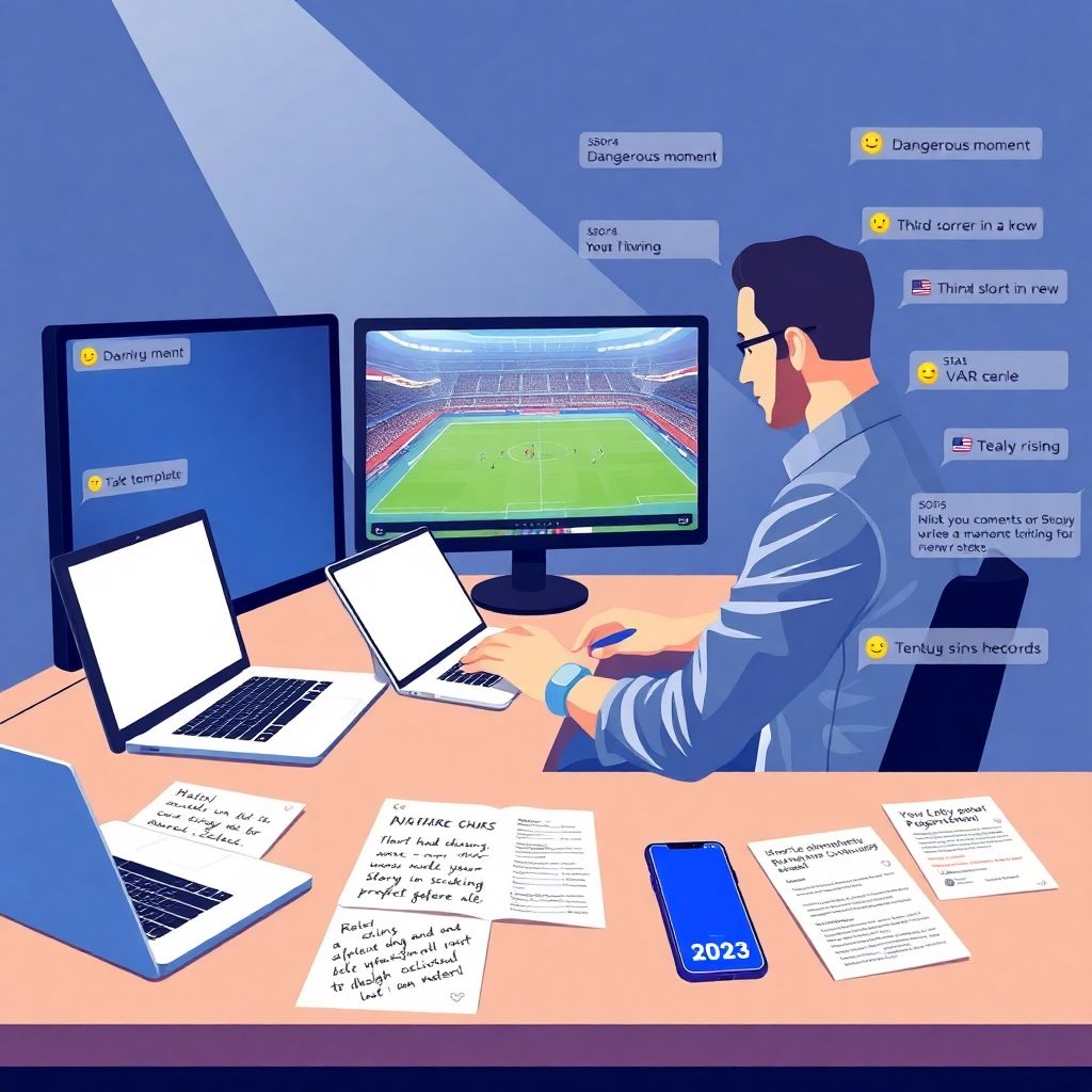 Как озвучивать событие в текстовой трансляции и при этом сохранять интригу