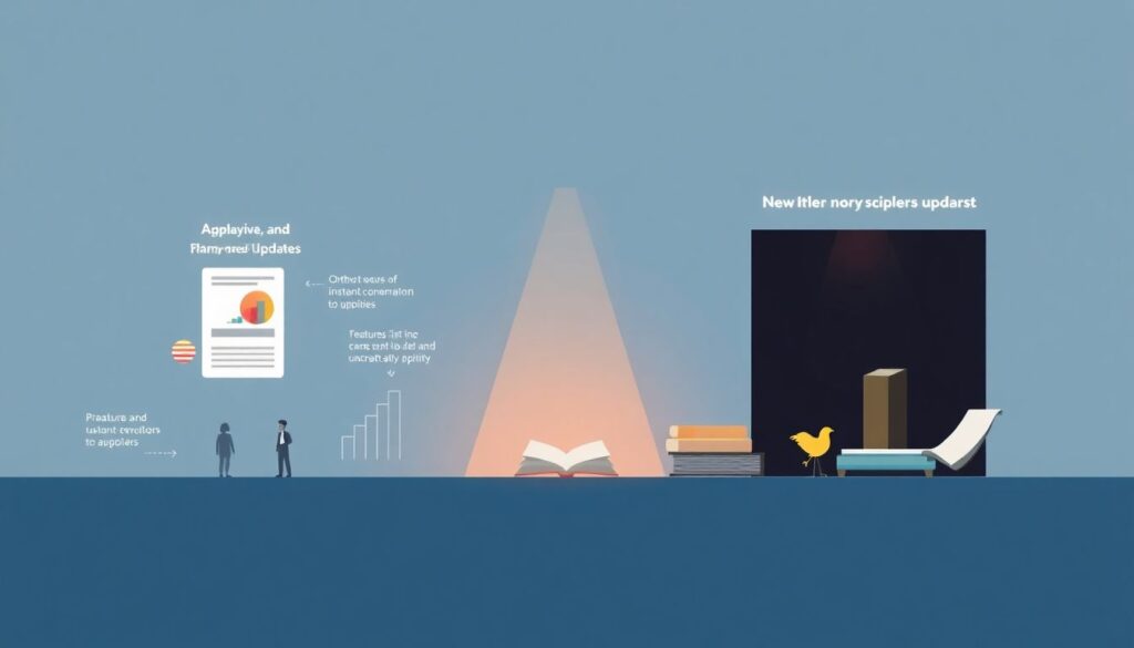 Как писать обновления без спойлеров и раскладывать ударные моменты - иллюстрация