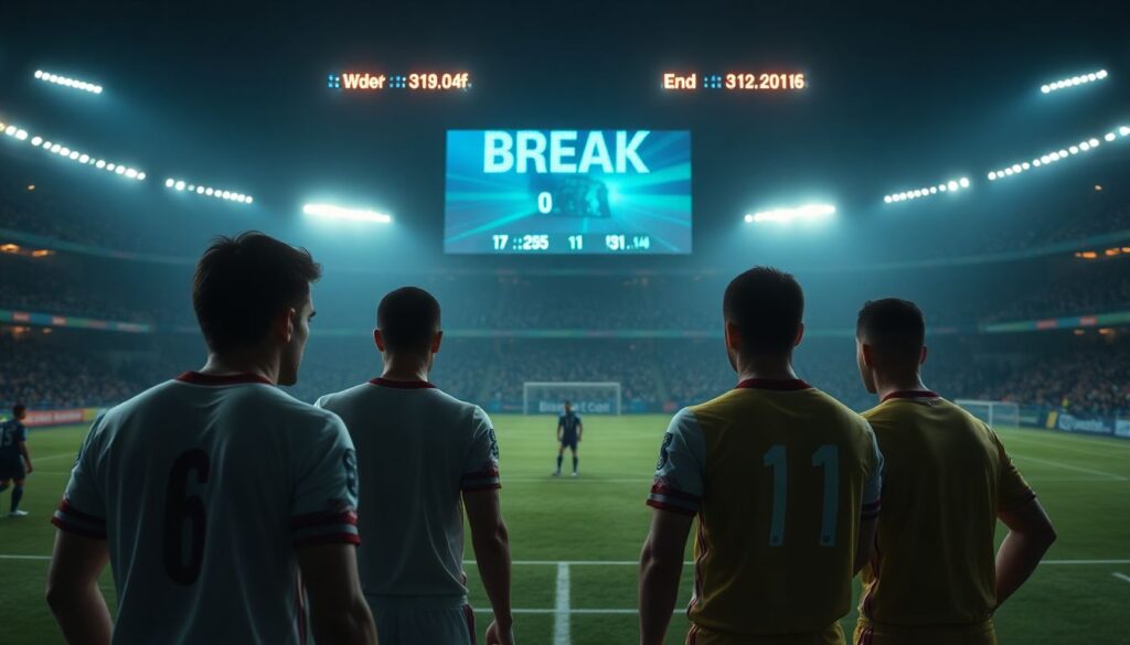 Какие данные включать в текстовую трансляцию матча по футболу - иллюстрация