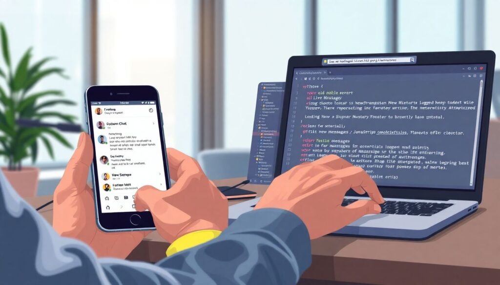 Как адаптировать текстовую трансляцию для мобильных устройств - иллюстрация