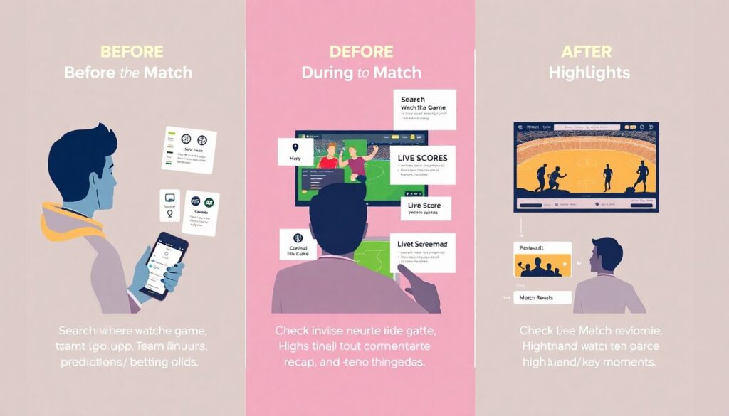 Как писать тексты с учетом SEO для спортивных трансляций - иллюстрация