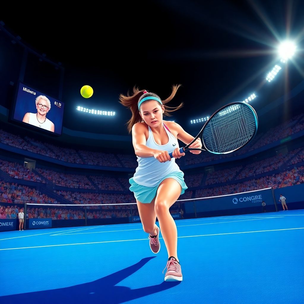 Мирра Андреева на australian open повторила рекорд Курниковой и переписала историю