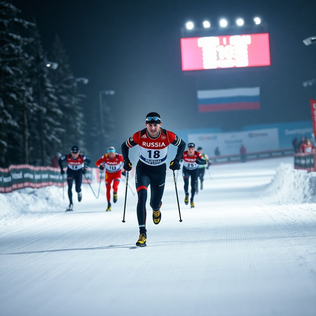 Иван Горбунов выигрывает классический спринт Кубка России в Сыктывкаре