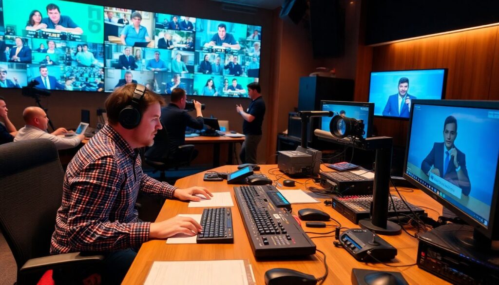 Какие задачи стоят редактору в режиме онлайн-трансляции - иллюстрация