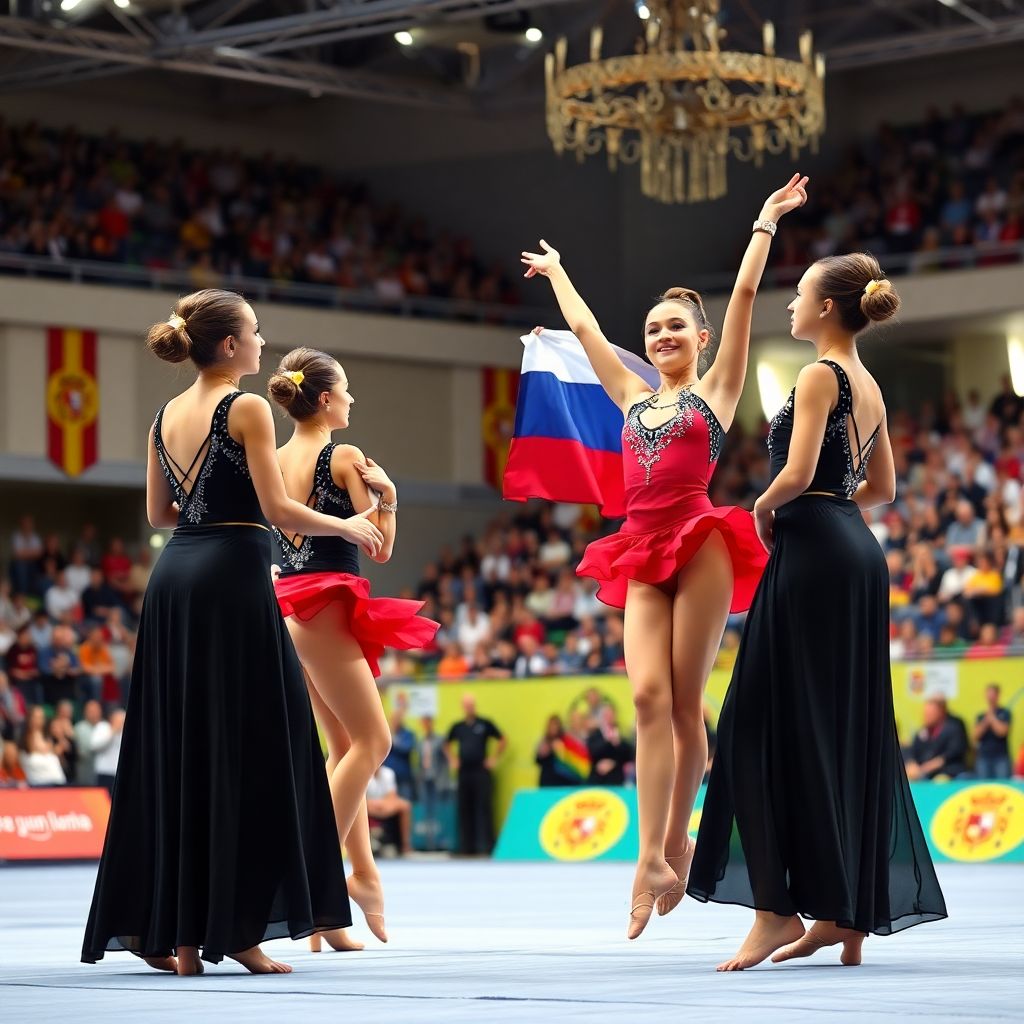 Звезды российской художественной гимнастики стартуют в Испании в liga iberdrola